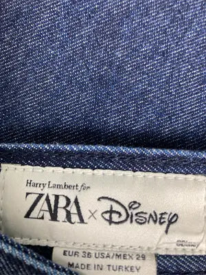 ZARA/ザラ/デニムパンツ/パンツ/ネイビー/EUR 36