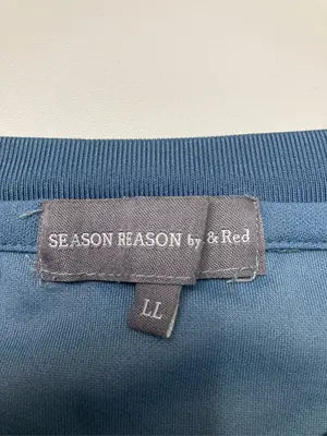 SEASON REASON/シーズンリーズン/Tシャツ/カットソー/トップス/ブルー/LL