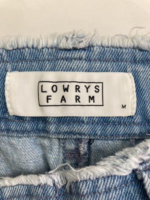 LOWRYS FARM/ローリーズファーム/デニムスカート/スカート/ブルー/M