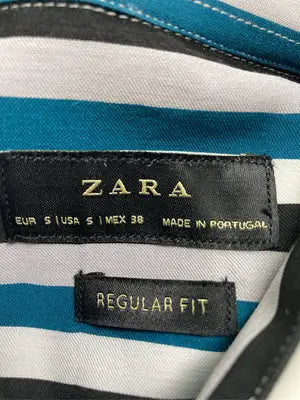 ZARA/ザラ/シャツ/ブラウス/トップス/スカイブルー/S