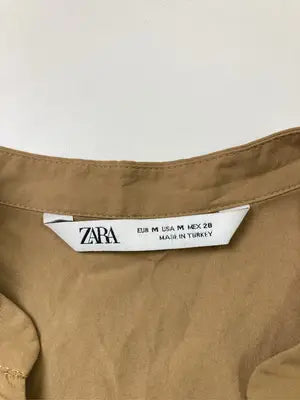 ZARA/ザラ/チュニック/ワンピース/ドレス/ブラウン/M