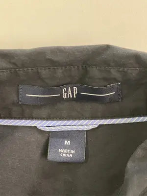 GAP/ギャップ/シャツワンピース/ワンピース/ドレス/ブラック/M