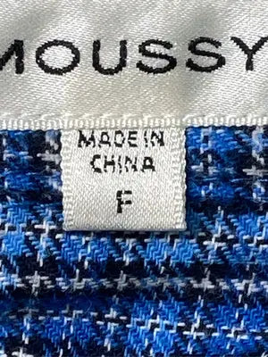 MOUSSY/マウジー/シャツ/ブラウス/トップス/ブルー/F