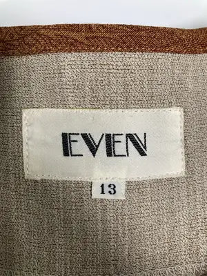 EVEN/ノーカラージャケット/ジャケット/アウター/ベージュ/13