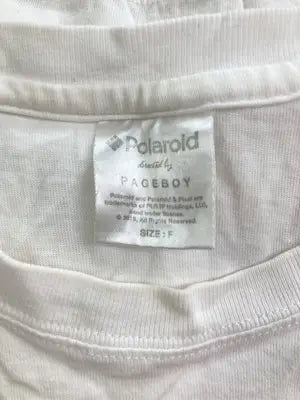 polarold/Tシャツ/カットソー/トップス/ホワイト/F