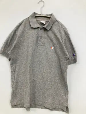 Champion/チャンピオン/ポロシャツ/トップス/グレー/M