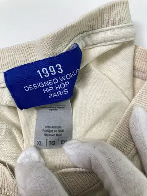 1993/Tシャツ/カットソー/トップス/ベージュ/XL
