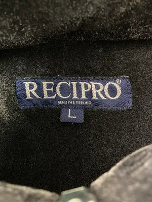 RECIPRO/ブルゾン/ジャケット/アウター/ブラック/L