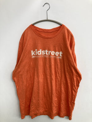 Tシャツ/カットソー/トップス/オレンジ