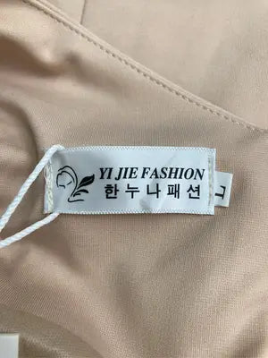 YI JIE FASHION/ドレス/ワンピース/ドレス/ベージュ/L