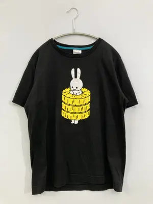 CUNE/キューン/Tシャツ/カットソー/トップス/ブラック/M