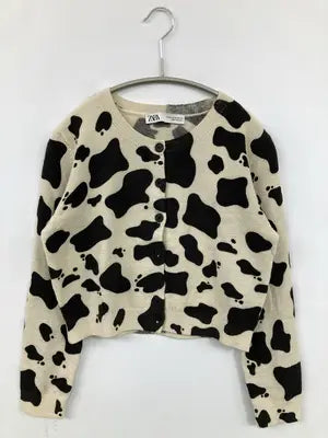 ZARA/ザラ/カーディガン/ボレロ/トップス/アイボリー/EUR M