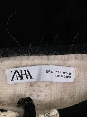 ZARA/ザラ/ニット/セーター/トップス/ベージュ/S