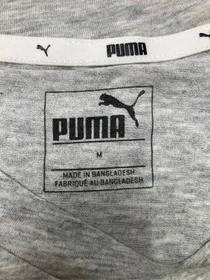 PUMA/プーマ/Tシャツ/カットソー/トップス/グレー/M