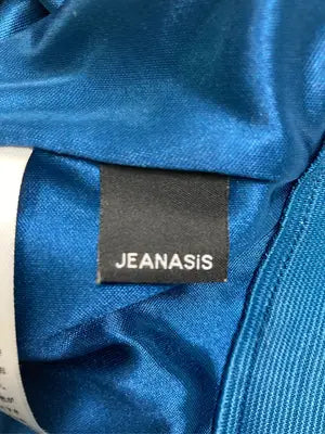 JEANASIS/ジーナシス/スラックス/パンツ/ブルー/S
