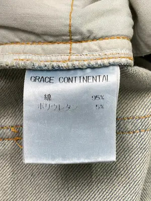 GRACE CONTINENTAL/グレースコンチネンタル/デニムパンツ/パンツ/スカイブルー/38