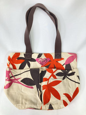 ROXY/ロキシー/エコバッグ/サブバッグ/バッグ/ホワイト