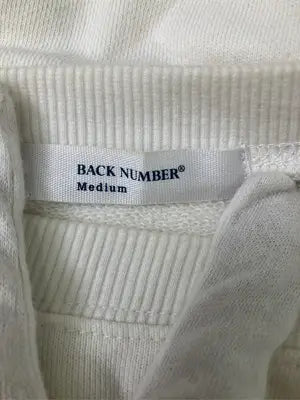 BACK NUMBER/バックナンバー/スウェット/トップス/アイボリー/M