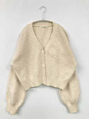 Chip Clip/チップクリップ/カーディガン/ボレロ/トップス/アイボリー/M