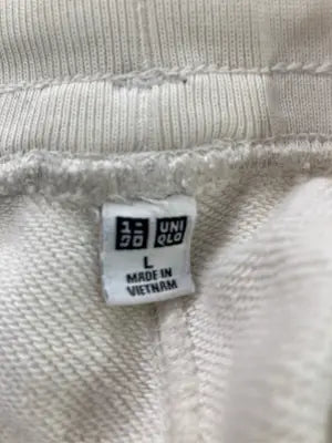 UNIQLO/ユニクロ/スウェットパンツ/パンツ/アイボリー/L