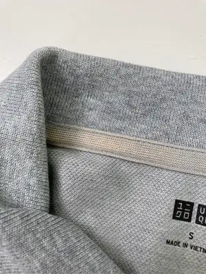 UNIQLO/ユニクロ/ポロシャツ/トップス/グレー/S