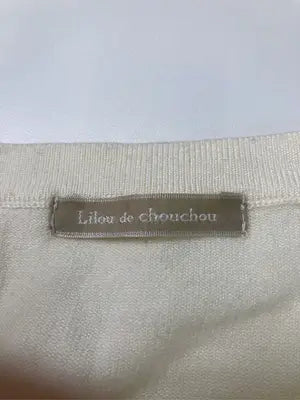 Lilou de chouchou/ニット/セーター/トップス/アイボリー/M