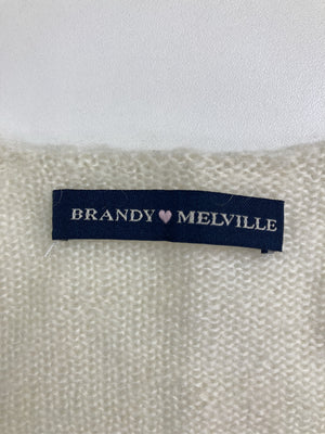 BRANDY MELVILLE/ブランディーメルビル/ニット/セーター/トップス/アイボリー/160/84A