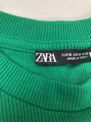 ZARA/ザラ/ニット/セーター/トップス/グリーン