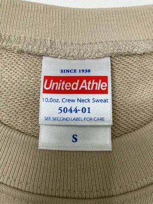 United Athle/ユナイテッドアスレ/スウェット/トップス/ベージュ/S