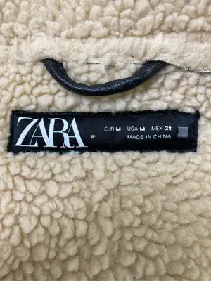 ZARA/ザラ/ムートンコート/ジャケット/アウター/ブラウン/USA M