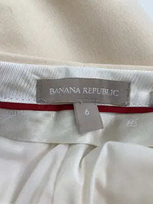 BANANA REPUBLIC/バナナリパブリック/スラックス/パンツ/アイボリー/6