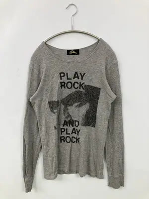 DALUC/Tシャツ/カットソー/トップス/グレー/M