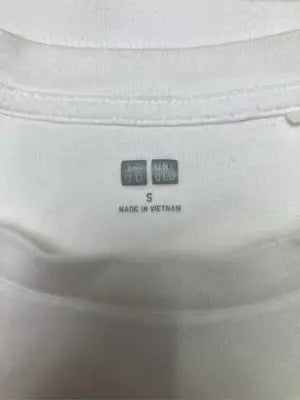 UNIQLO/ユニクロ/Tシャツ/カットソー/トップス/ホワイト/ S