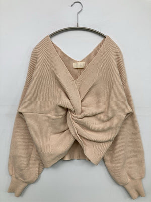 Cheri mi/シェリーミー/ニット/セーター/トップス/ベージュ/F