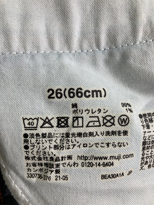 デニムパンツ/パンツ/ネイビー/26