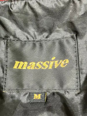 massive/マッシブ/ショートコート/ジャケット/アウター/レッド/M