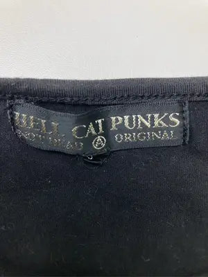 HELL CAT PUNKS/チュニック/ワンピース/ドレス/ブラック/S