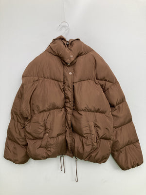 RETRO GIRL/レトロガール/ダウンジャケット/コート/ジャケット/アウター/ブラウン/M