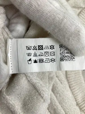 ZARA/ザラ/ニット/セーター/トップス/アイボリー/USA S