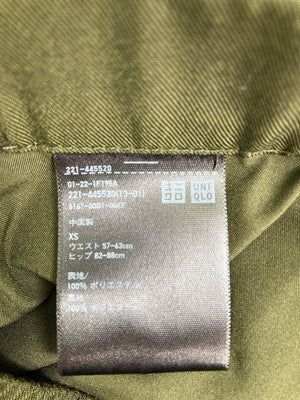 UNIQLO/ユニクロ/ロングスカート/スカート/カーキ/XS