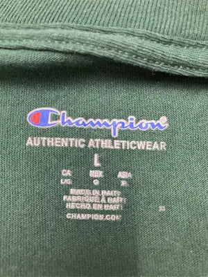 Champion/チャンピオン/Tシャツ/カットソー/トップス/グリーン/L