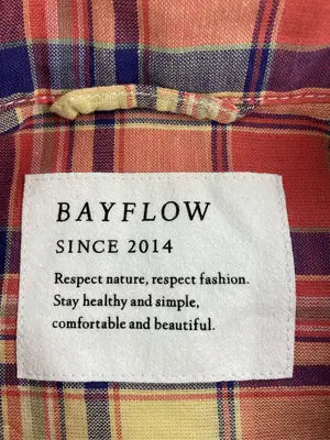 BAYFLOW/ベイフロー/シャツ/ブラウス/トップス/レッド/3