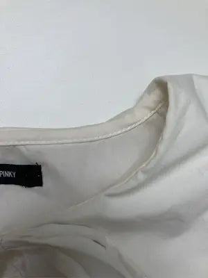 AS KNOW AS PINKY/アズノゥアズピンキー/シャツ/ブラウス/トップス/ホワイト/F