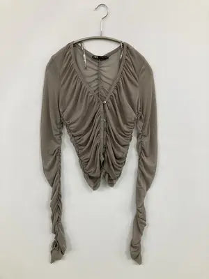 ZARA/ザラ/Tシャツ/カットソー/トップス/グレー/EUR S/USA S/MEX 26