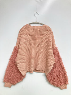 Emsexcite/エムズエキサイト/ニット/セーター/トップス/ピンク/M