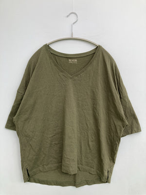 DAILY NATURAL/Tシャツ/カットソー/トップス/グリーン/F