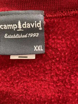 camp david/スウェット/トップス/レッド/XXL