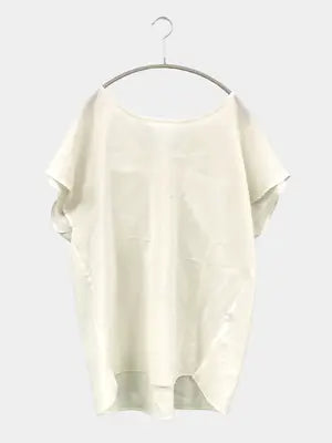 HushusH/Tシャツ/カットソー/トップス/ホワイト/L