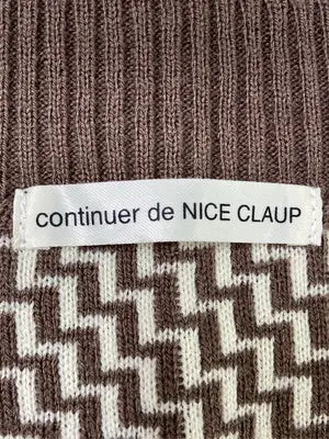 continuer de NICE CLAUP/コンティニューデナイスクラップ/ベスト/トップス/ブラウン/F