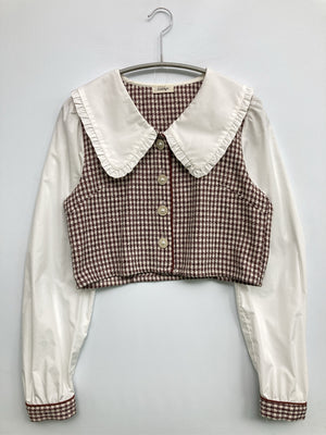 evelyn/エブリン/セットアップ/ジャケット/アウター/ブラウン